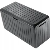 Kadax Gartenkiste, 290 L, Anthrazit, 116 X 47 X 60 Cm - KADAX