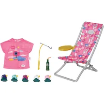 BABY BORN Puppenflasche Weekend Fischen pink 832790