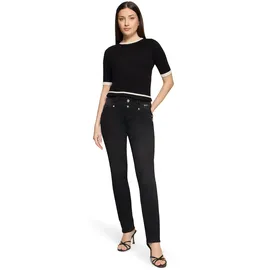 Betty Barclay Boyfriend-Hose mit Nieten in Black denim, | Gr.: 42