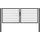 GAH Alberts Doppeltor 300 x 120 cm Anthrazit/Metall