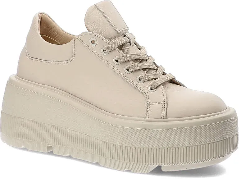 Beige Sneakers Armodo Plateauschuhe, 37