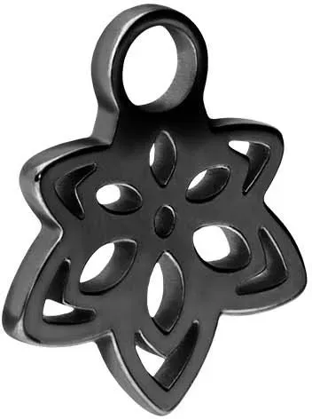 Chirurgenstahl Anhänger für Clicker BLÜTE