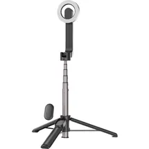 TELESIN Selfie-Stick schwarz