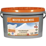 HORNBACH Wandfarbe Meister Polarweiß weiß spritzfrei konservierungsmittelfrei 5