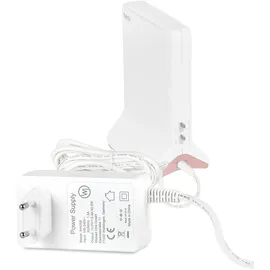 Wicked Chili 3m Netzteil geeignet für AVM Fritz!Box 5690 Pro, 7690, 5590 Fiber, 7530 AX, 7590 AX, 7590, Repeater 6000 3000AX, Router Ladekabel (Kabel extra lang 3,0m, / 3500mA / 300cm Weiß
