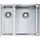 Franke Box BXX 260/160 links Einbauspüle Edelstahl Handbetätigung 560 x 450 mm