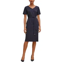 Comma, Kleid Etuikleid Blau 44