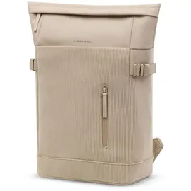 KAPTEN & SON Helsinki Cord Backpack Beige