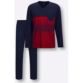 Comte d'Aulone Schlafanzug Langarm Blau 48/50