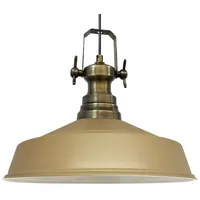 Bamyum Asletl Vintage, Metall Beige Pendelleuchte
