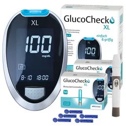 GlucoCheck XL mg/dl Starter-Set 110 TTR 1 St