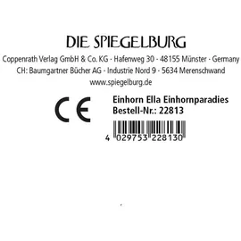 Die Spiegelburg Einhorn Ella 0 cm Mehrfarbig