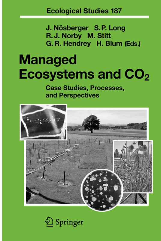 Managed Ecosystems And Co2  Kartoniert (TB)