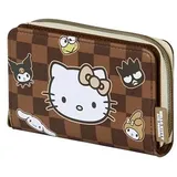 Karactermania Hello Kitty Unisex Geldbörse braun