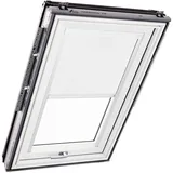 Roto Verdunkelungsrollo ZRV 94 x 78 cm / Fenstergröße (Velux) Weiß