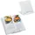 Relaxdays Buchständer 2er Set Weiß