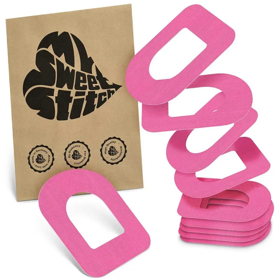 Omnipod Dash Tape Oval Pink