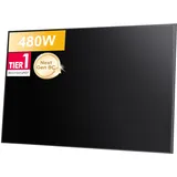 Sunpro 480Wp BC Bifaziale Full Black Solarmodule für Balkonkraftwerke Photovoltaik Glas-Glas, by Powerness - 1 Stücke / Abholung Weinheim (Sonderpreis)