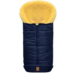 Heitmann Premium Lammfellfußsack marine