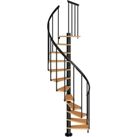 DOLLE Spindeltreppe Calgary 244,8-280,8 cm Holz/Metall