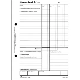 RNK Kassenberichtsblock A5 50 Blatt