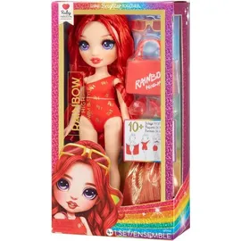 MGA Entertainment Rainbow High Swim & Style Fashion Doll- Ruby (Red) 28 cm