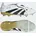 Fold-over Tongue FG Fußballschuhe Ftwr White Core Black Gold Met 44 2/3