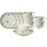 Villeroy & Boch Colourful Spring Kaffeetasse mit Untertasse 230 ml 6er Set - DS