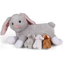 mamanimals Hase 18 cm Grau