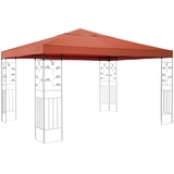 QUICK STAR Ersatzdach für Blätter Pavillon 3x3m Pavillondach Terra Ersatzbezug
