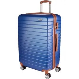 Brubaker Paris 4-Rollen 76,5 cm / 100 l blau/braun
