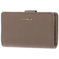 Coccinelle Metallic Soft Mini Wallet E2MW511E701 warm taupe
