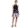 Vera Mont Cocktailkleid Blumenprint Blau/Rosa 38