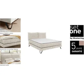 Set One by Musterring Baldwin 180 x 200 cm H3/H4 Ivory
