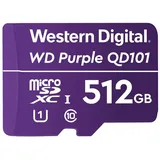 Western Digital WD Purple SC Ultra Endurance microSD Card 512 GB (512 GB, microSDXC Speicherkarte