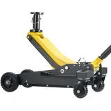 Mophorn Hydraulischer Rangierwagenheber 3 T Tragkraft, Wagenheber Aus Aluminium Und Stahl Mit Doppelkolben-schnellhubpumpe Und Verlängerungssäule, Geeignet Für Suvs, 15–59 Cm Hubbereich