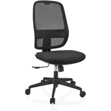 HJH Office Minoro B Netzstoff Schwarz