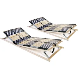 vidaXL Lattenrost 7-Zonen verstellbar 90 x 200 cm