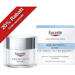 Eucerin Aquaporin Active Creme norm.bis Mischhaut