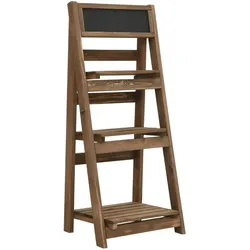 vidaXL Blumenständer 3 Stufen 40 x 30 x 90 cm Tanne Massivholz