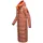 Navahoo Damen, warmer Winter Steppmantel mit Kapuze Schmuseengel Terracotta Gr. M - M