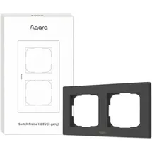 Aqara Schalter Switch Frame H2 EU (2-fach) grau
