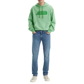 Levi's 511 Slim fit Jeans aus Soft Denim in Mittelblau W32 / L32