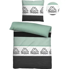 Kappa Mia Wendebettwäsche Blau/Türkis 135 x 200 cm + 2 x 80 x 80 cm