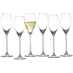 Ritzenhoff & Breker Salsa Sektgläser 6er Set transparent 