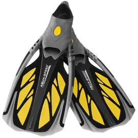 Aqua Speed Flosse INOX – Starker Grip & müheloser Vortrieb Größe 42/43 (Rutschfeste Flossen mit starker Performance für Schnorchelspaß), Stabile Verarbeitung – Lange Haltbarkeit & starke Performance gelb 42/43