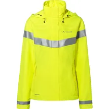 Vaude Damen Luminum Rain Jacke (Größe M, gelb)