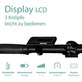 Tretwerk Akimbo 20 Zoll RH 32 cm black sparkle