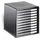Rotho Timeless Schubladenbox 34,5 x 29,0 x 32,0 cm 10-tlg. schwarz
