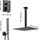 Vevor Duscharmatur Regenduschsystem Mattschwarz 254 mm